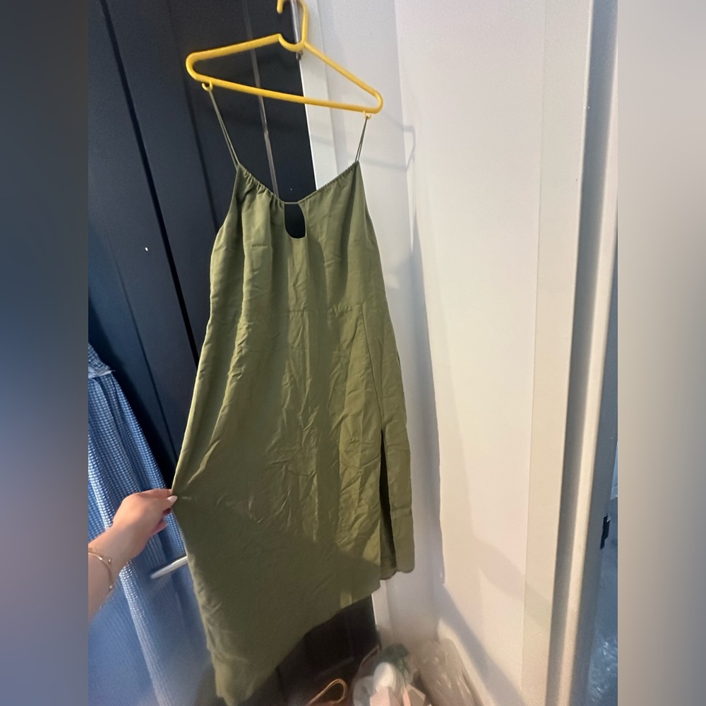 Abercrombie & Fitch Sage Green Dress